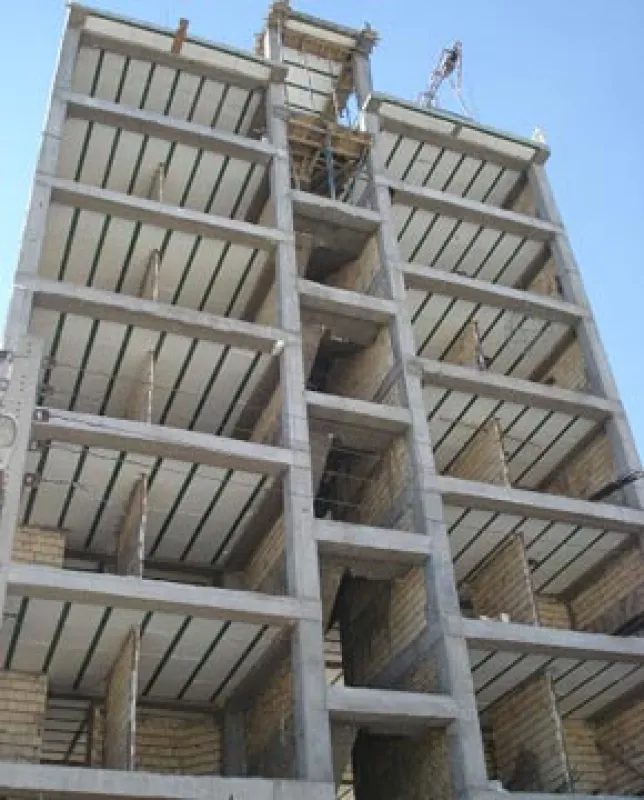 هزینه اسکلت بتنی